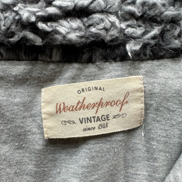 Grey Sherpa sweatshirt with deep pockets size S - Picture 5 of 8